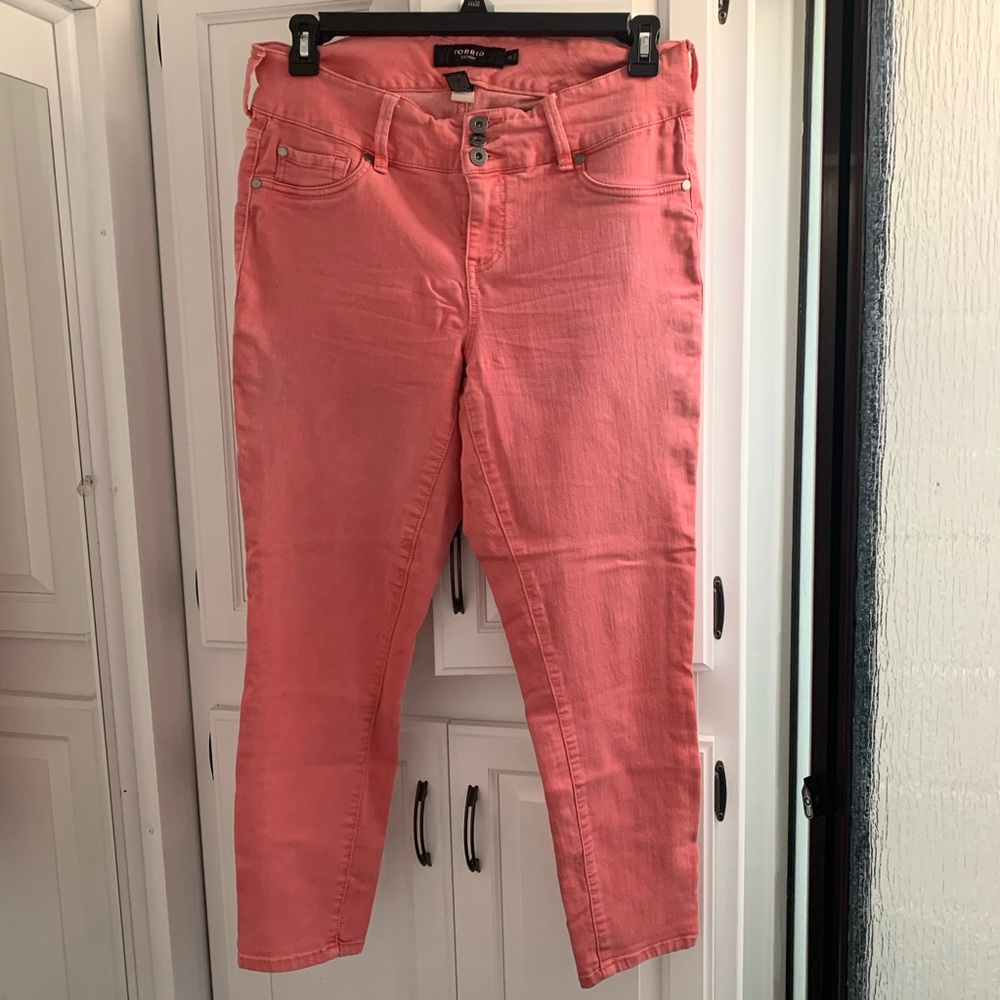Pink torrid jeans 14